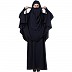 Islamic Burqa-Khimar combo- Navy Blue Islamic Burqa-Khimar combo- Navy Blue
